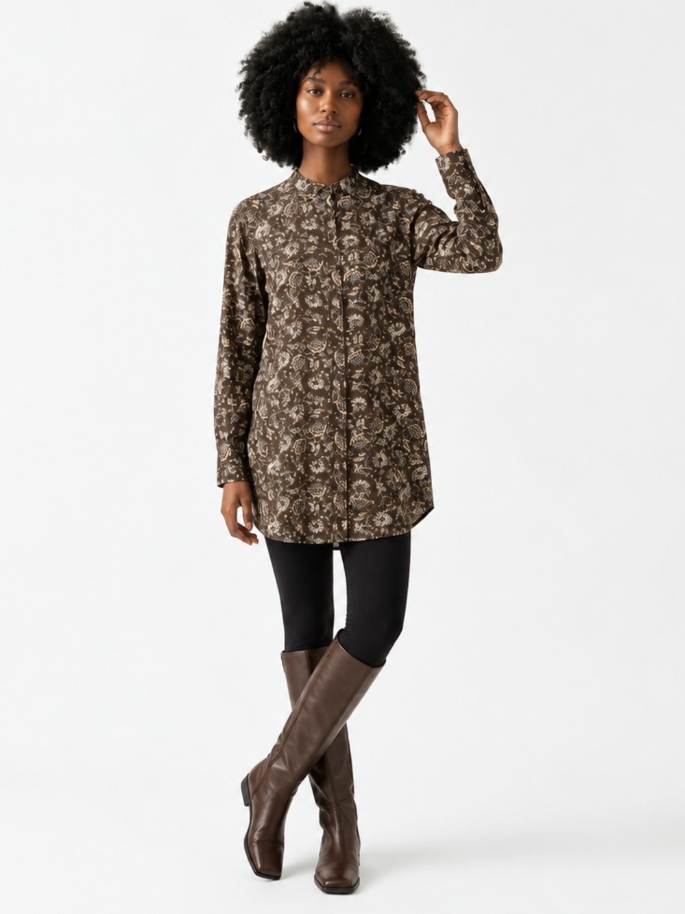 Simons tunic length blouse
